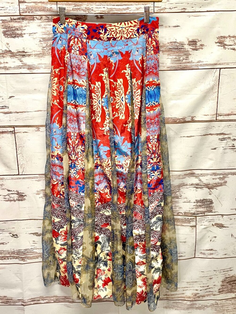Hemant & Nandita Louvre boho maxi skirt